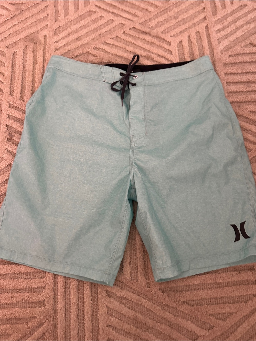 Hurley Men's Light Sea Green Board Shorts